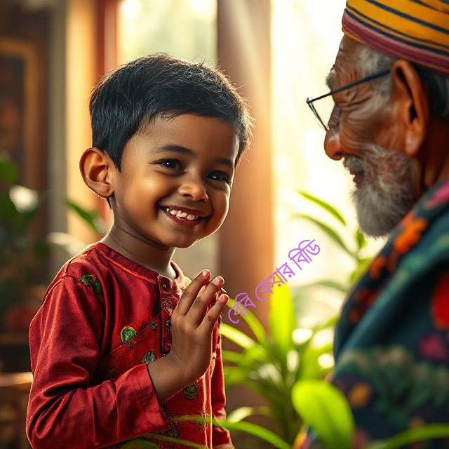 ধন্যবাদ এবং অনুগ্রহ করে বলা